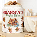 Grandma's Perfect Batch - Personalized Cookie Jar